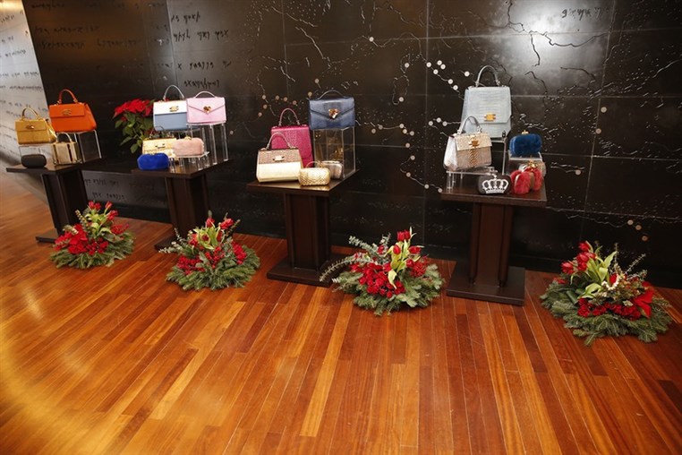 Miss Lebanon 2000 Sandra Rizk Launches Diva Luxury Bag Collection
